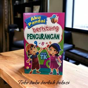 Buku aku pandai berhitung pengurangan 32 halaman (24×16cm)