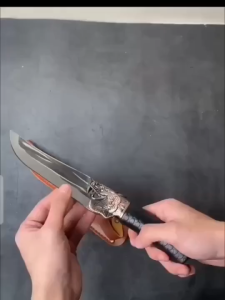 Kitchen Knife Original Japan Dragon Head Knife Chef Knife Butcher Knife Bone Meat Knife With Cover