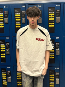 plus Size 300 Pounds American Retro Shoulder Insert Short Sleeve T-Shirt Mens Loose Pure Cotton Half Sleeve Summer Top Tee Shirt