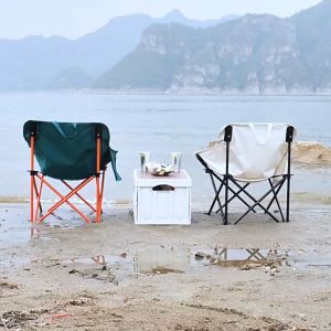 เก้าอี้แคมป์ปิ้ง เก้าอี้พับ พร้อมกระเป๋าจัดเก็บ รับน้ำหนักได้120kg