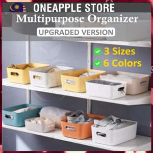Colorful Storage Box Home Muji Storage Organizer Box Toy Storage Container Basket Clothes Cabinet Kotak Simpan 收纳盒 4.9 1