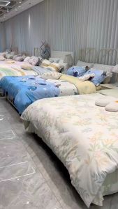 DREAMLUX 2000Tc 100% Pure Cotton Bedsheet With Comforter Set 5in1 | Cadar Kartun King Queen Single