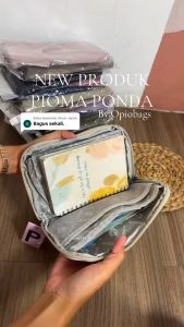 OPIOBAGS Pioma Ponda Wallet - Dompet Pouch Wanita - Dompet Kartu Pioma Wanita