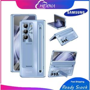 Samsung Galaxy Z Fold 7 4 5 6 Case with Hinge Protection Kickstand S Pen Holder Screen Protector and Camera Protection