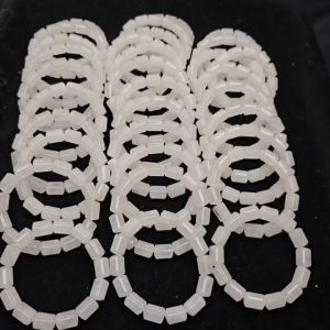 Vòng lu thống TA Trắng thể băng cho mệnh Kim và Thủy - Phong Thủy TUDO