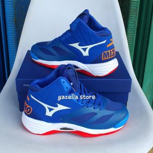 Mizuno Sepatu Volley Wave Momentum 2 Mid / sepatu voli pria