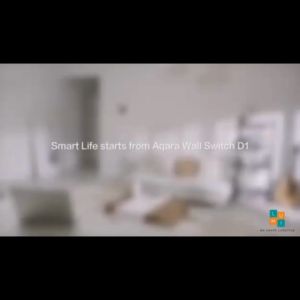 【GLOBAL】AQARA D1 Smart Wall Switch 1.2 With Neutral - Triple Rocker - 1 Year Warranty