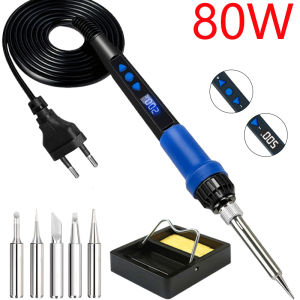 Bộ Dụng Cụ Hàn Blue 908D Máy Hàn Điện Điều Chỉnh Nhiệt Độ Dùng Cho Sửa Chữa Đồ Gia Dụng Và Các Dự Án DIY