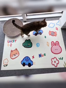 GREENPETS Pet Mats Washable & Reusable Dog Pee Pad - Puppy Training Mat Waterproof Pet Diaper Pad