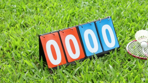 Papan Score Futsal Serbaguna /Portable Papan Skor Permainan / Untuk Volly Badminton