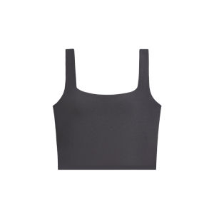 Short Breathable Cotton Camisole Womens Outerwear Summer Beautiful Back Ice Silk Belly Button Strap Base Top Thin