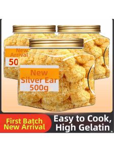 Dried Wild Professional-Grade Snow Ear Fungus