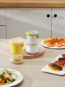 ขวดเครื่องปรุง ขวดใส่พริก กระปุกใส่เครื่องปรุง ซิลิโคนซีลป้องกันการรั่วซึม