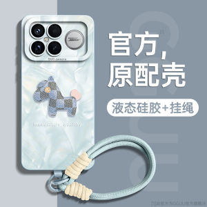 เคสโทรศัพท์ซิลิโคนแบบครอบเต็มสำหรับ Redmi K90 pro Max K80 K70 พร้อมสายสะพายกระเป๋า ดีไซน์หรูหรา ทนทานต่อการตกหล่น