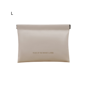 Mini storage bag with automatic data cable closure wired earphones portable pocket small bag cosmetic mouth red envelope