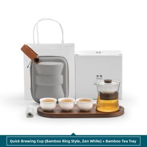 SANXUN | Travel Tea Set with Quick-Boiling Cup