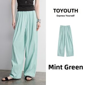 Toyouth | Textured Summer New Style Lazy Banana Pants