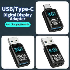 NNBILI USB3.2 Digital Display Adapter 4K 60Hz USB-C OTG for IPhone16 15 Pro Max Samsung iPad PC Laptop Fast Charge Data Sync