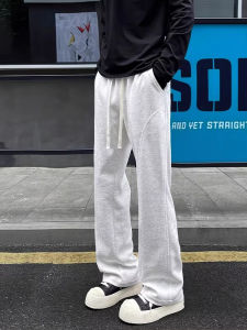 Quần Dài Nam American Style Straight Cut Sporty Casual High Street Vibe CleanFit Slimming Straight Leg Casual Pants