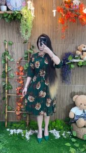 BAJU WANITA TERBARU DRESS KEKINIAN 9348 IMORT KUALITAS IMPORT