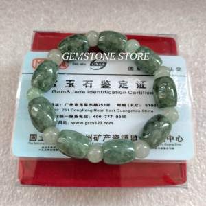 GELANG GIOK BURMA OVAL BERSERTIFIKAT A+ PRIA WANITA