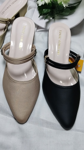 Sandal Wanita Kekinian Mules-Heels 5cm Termurah/Slip on/Mira 31