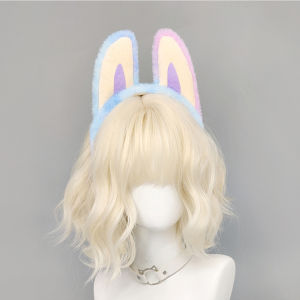 Labubu Devil Baby Plush Ear Hairband Face Wash Cartoon Headband Party Performance Costume Accessories Brand Labubu