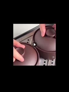 Commercial Purple Clay Double Boiler Inner Liner For Hotels