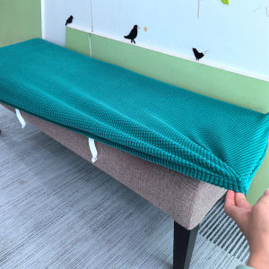 Túi Bọc Ghế Dài Chống Thấm Nước Hình Chữ Nhật Hiện Đại Tối Giản Cho Cửa Hàng Quần Áo Túi Bọc Ghế Thay Giày Đàn Hồi