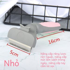 Bông Chải Lông Thú Cưng Lược Chải Lông Cho Chó Bàn Chải Dành Cho Chó Vừa Đến Lớn Labrador Tóc Ngắn Chó Phao Tẩy Lông Chó Bàn Chải