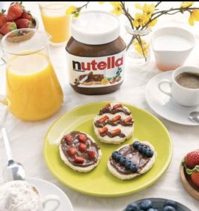 Selai Roti Nutella Spread Hazelnut coklat 200grm & 350Grm