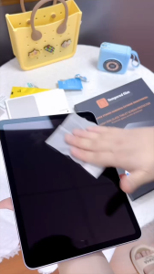 2PCSฟิล์มแท็บเล็ต A16 Gen10 Air11 M2/M3 Air4/5/7 10.9 Pro11 2024 Gen7/8/9 10.2 เกรดพรีเมี่ยม ติดง่าย