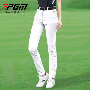 PGM Spring Summer Golf Womens Pants Solid Color Slimming Sports Pant KUZ069
