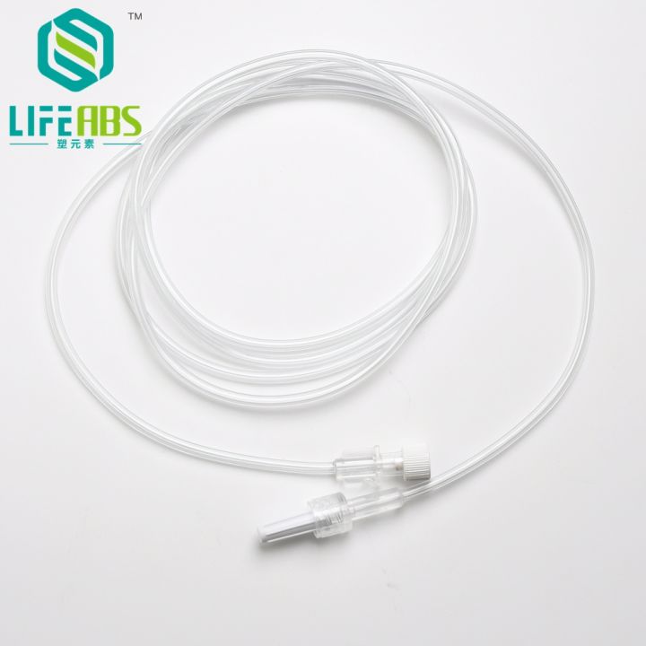 10PCS 100cm Infusion Extension Tube Sterile Iv Infusion Extension Line ...