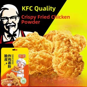 KFC Style Fried Chicken Coating Powder Small Pack Crispy Skin Fried Chicken No Need Breading Marinate Home Use Baking Ingredient