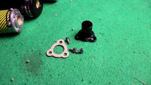 Adaptor Sambungan Silencer 2 Tak Racing Fizr & Ninja Satria RX King Vespa