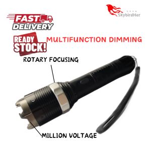 LED Flashlight ZOOM 4 in 1 HY-8810 黑鹰8810型超强
