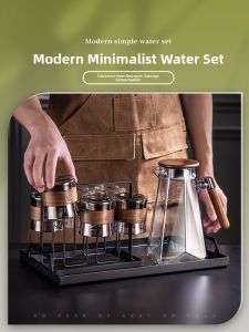 BOANG | High Aesthetic Temperature Resistant Glass Cup Home Set