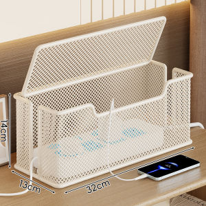 Desktop Power Strip Cable Organizer