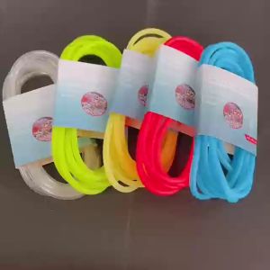 ส่งเร็ว สายออกซิเจน วัสดุซิลิโคน 4X6มม สำหรับการใช้งานด้วยปั๊มออกซิเจนเลี้ยงปลา มีหลายสีให้เลือก