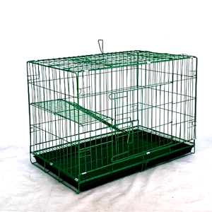 SEMPATI GROSIR Kandang Kucing Pet Crgo Size XL 75 X 55 Cm Jumbo Isi 5 Pcs Kandang Kucing anjing Kitten Kelinci Kandang Kucing Besi Murah Sangkar Kandang Rumah Tempat Tidur Kucing Anjing Kelinci
