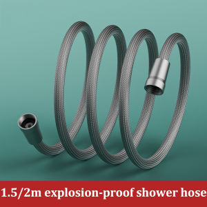 Nylon Rope Braided Shower Pipe 4 Points Universal Water Pipe Hot And Cold Shower Head Explosion-proof Connecting Pipe