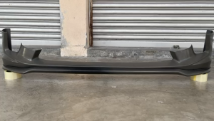 PERODUA AXIA 2017 G SPEC (GEAR UP) FRONT SKIRT LIP ORIGINAL SKIRT BODYKIT (MATERIAL PU)