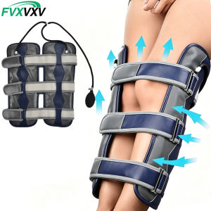 1Set Inflatable Leg Correction Brace X/O Shape Professional Knee Valgus Straighten Belt Posture Corrector Bandage for Adults