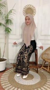 Sarung Batik Santri Remaja Goyor Standar Motif Alif Kupu Terbaru | Seragam Warna | Terlaris