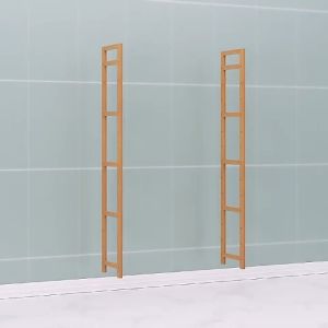 Rak Susun Kayu & Rak Buku Portable: Rak Serbaguna Untuk Mainan Anak