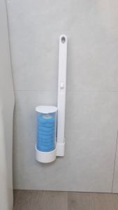 6-30 ชิ้นยาวจับแปรงห้องน้ำทิ้ง / ห้องน้ำทำความสะอาดฟองน้ำแปรง / หัวแปรงเปลี่ยนได้ / ฟองน้ำทำความสะอาดห้องน้ำ