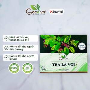 Trà lá vối túi lọc Goce - Kiểm soát tiểu đường tốt cho tiêu hóa