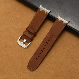 Dây Đeo Bằng Da Tháo Nhanh Cho Đồng Hồ Samsung Galaxy Watch 8/9 40mm/44mm 46mm Phụ Kiện Vòng Đeo Tay Cổ Điển Tương Thích Với Đồng Hồ Samsung Galaxy