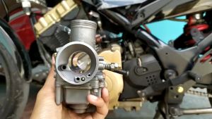 Choke Cuk Tuas Tarik Karburator Karbu Carburator Katup Kontrol Manual PE NSR 24 26 28 30 PE24 PE26 PE28 PE30 Keihin Original